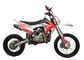 50cc / 70cc Mini Gas Powered Dirt Bikes, czerwony biały kolor Gas Pit Bike dostawca