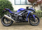 Niebieskie czarne plastikowe nadwozie Gas Street Sport Motocykle Aluminiowe hamulce tarczowe dostawca
